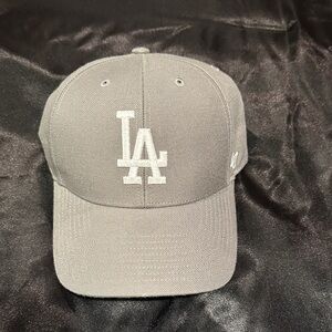 Gray LA Baseball Cap